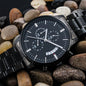 First Anniversary Gift for Him - 1st Anniversary Gift for Husband Black Watch with engraved design