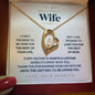 Gift for Wife Necklace - Until the Last Day - 234