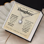 Gift for Daughter from Mom and Dad - We will Always Have Your Back Necklace