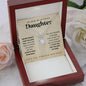 Gift for Daughter from Mom and Dad - We will Always Have Your Back Necklace