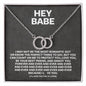 Funny Gift For Wife, Girlfriend or Soulmate - Annoy You Forever Necklace - 237