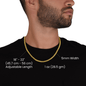 My Son The Most Beautiful Chapter - Gift from Dad to Son - Cuban Link Necklace