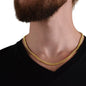 Our Grandson A Beautiful Chapter - Gift for Grandson from Grandparents - Cuban Link Necklace