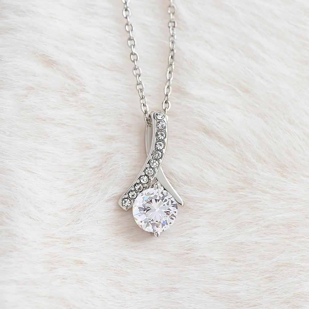 Always Keep me in your Heart Gold Necklace - Dad to Daughter Gift