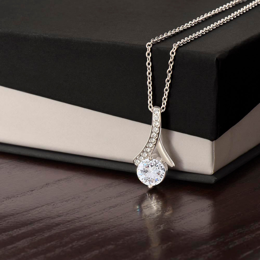 Always Keep me in your Heart Gold Necklace - Dad to Daughter Gift