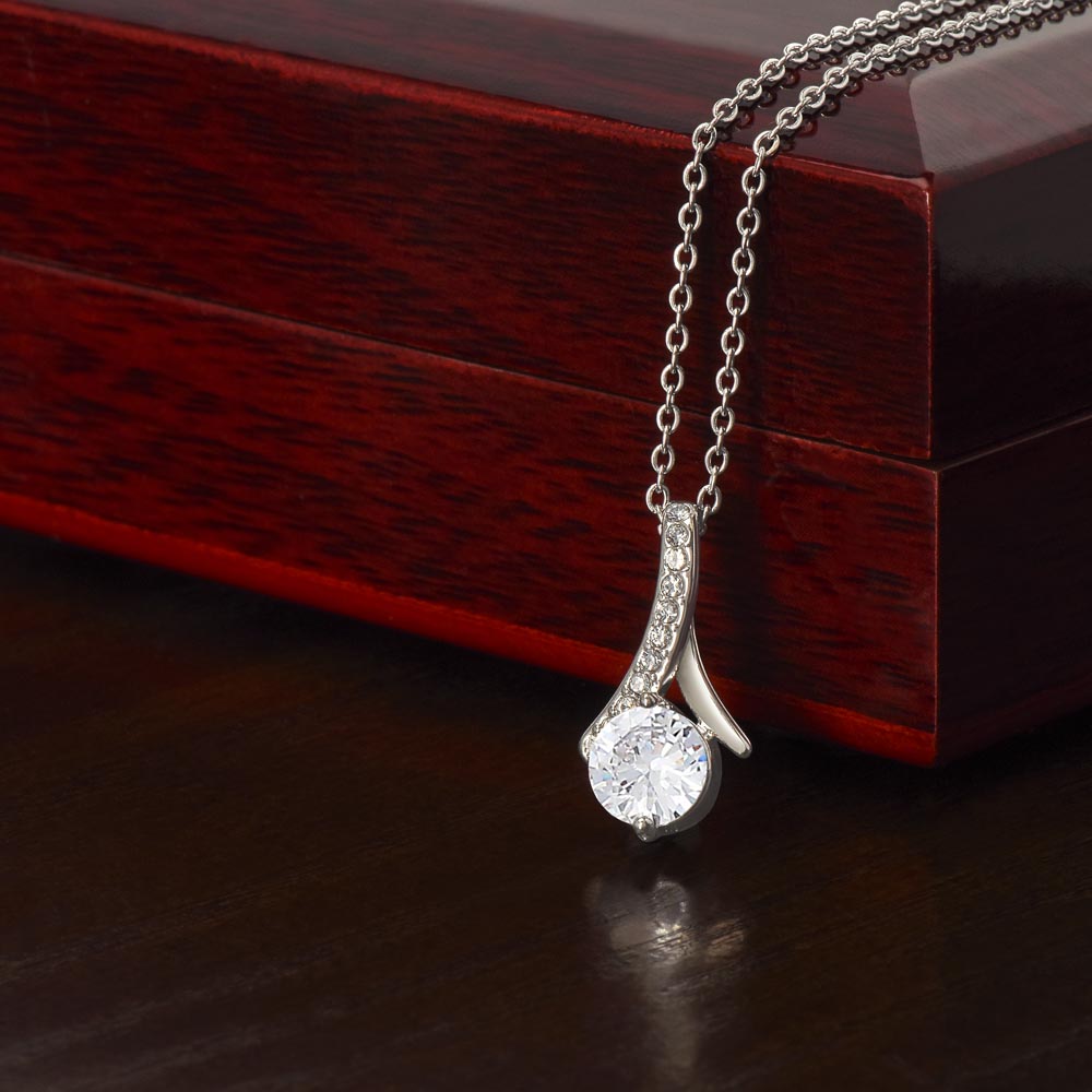 Always Keep me in your Heart Gold Necklace - Dad to Daughter Gift