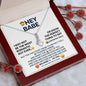 Funny Gift For Wife, Girlfriend or Soulmate - Annoy You Forever Necklace - 239