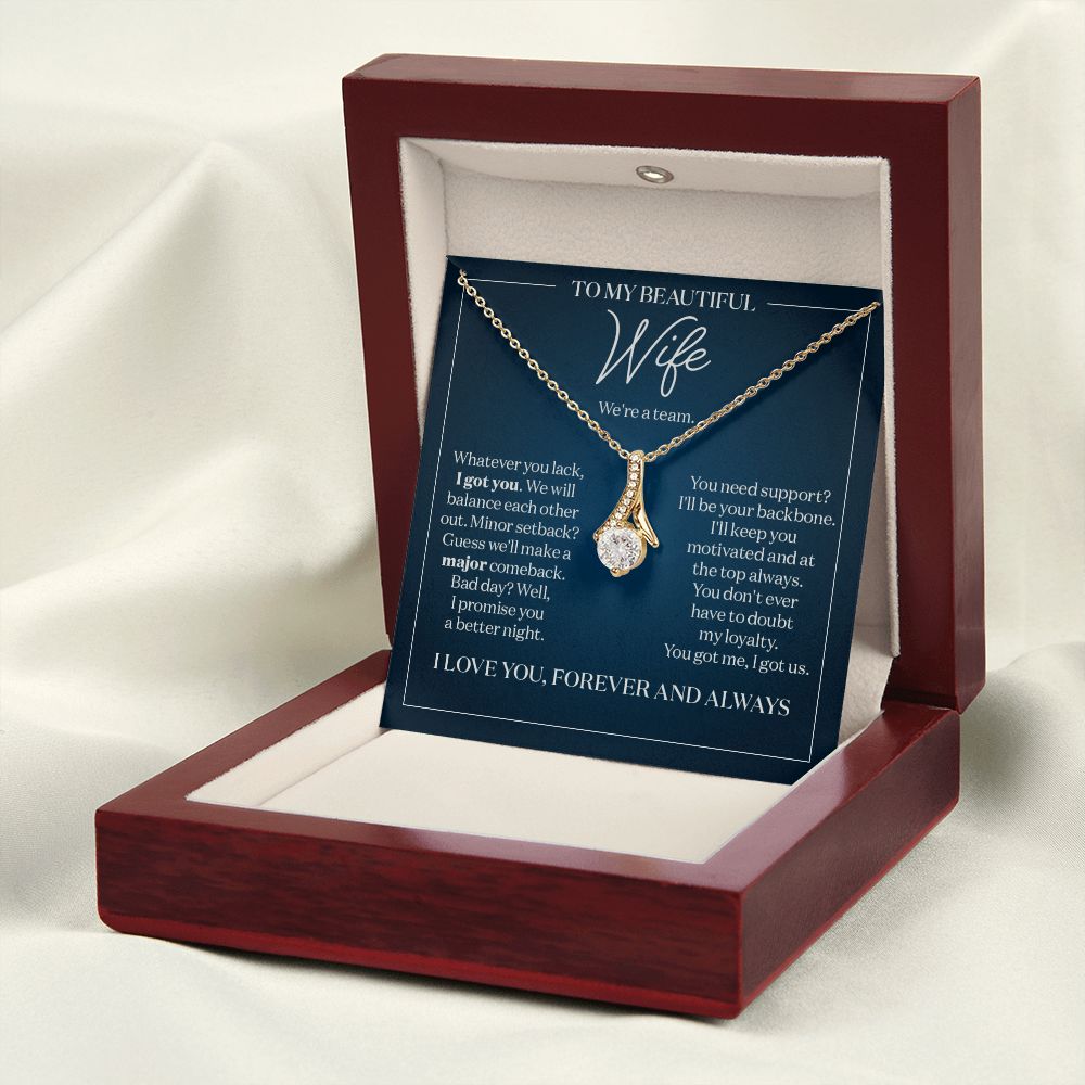 Gift for Wife - You Got Me, I Got Us Necklace