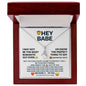 Funny Gift For Wife, Girlfriend or Soulmate - Annoy You Forever Necklace - 239