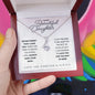 Gift for Daughter - I Will Always Have Your Back Necklace