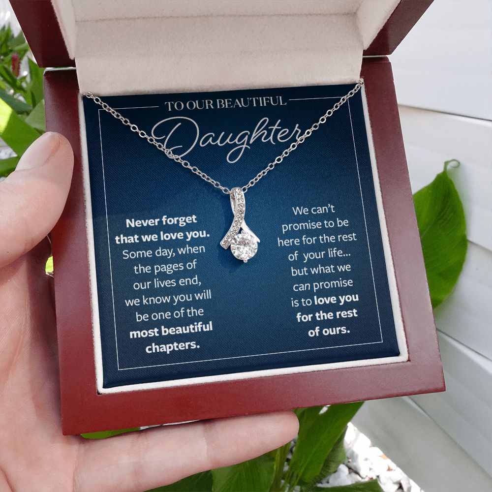 Gift for Daughter from Parents - The most Beautiful Chapter