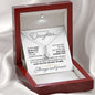 Gift for Daughter from Mom or Dad - Keep Me in Your Heart - Necklace