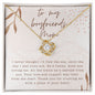 For my Boyfriends Mom - Your Love and Support