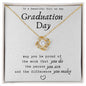 Graduation Gift For Her, Congratulations Necklace, High School or College Graduation Gift, Medical Student or Nursing School Grad Gift