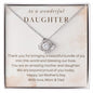 First Mother's Day Gift Jewelry - Thank You - MD6