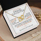 Gift for Granddaughter from Grandparent - Keep Me in Your Heart - Necklace