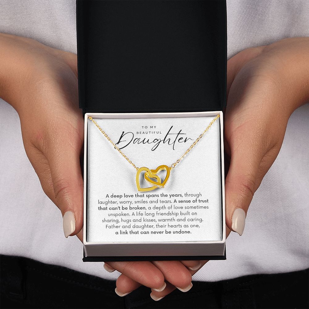 Dad to Daughter Gift - Cant Be Broken