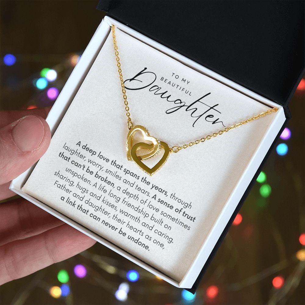 Dad to Daughter Gift - Cant Be Broken