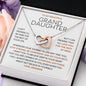 Grandpa to Granddaughter Necklace - Wherever Your Journey Takes You