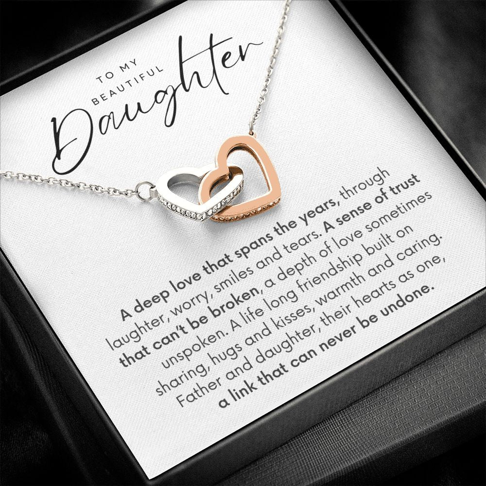 Dad to Daughter Gift - Cant Be Broken