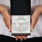 Grandpa to Granddaughter Necklace - Wherever Your Journey Takes You