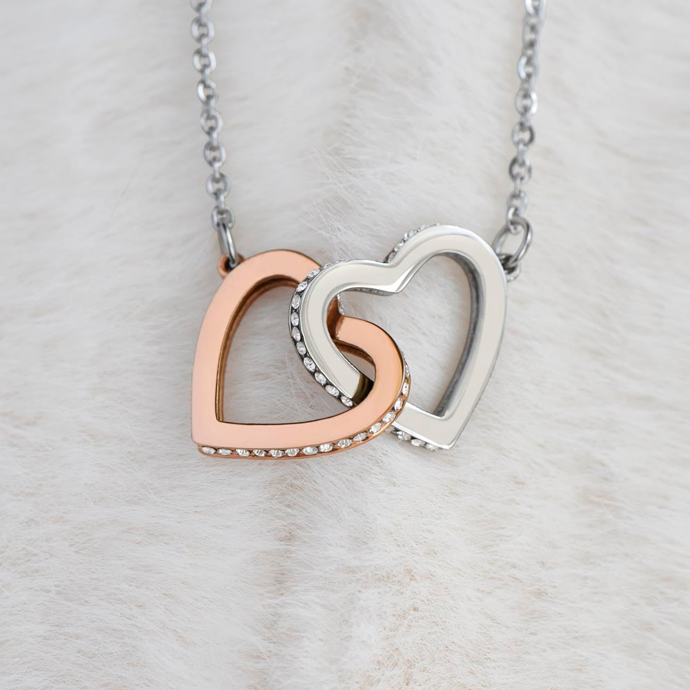 Grandfather and Granddaughter Forever Linked - Necklace