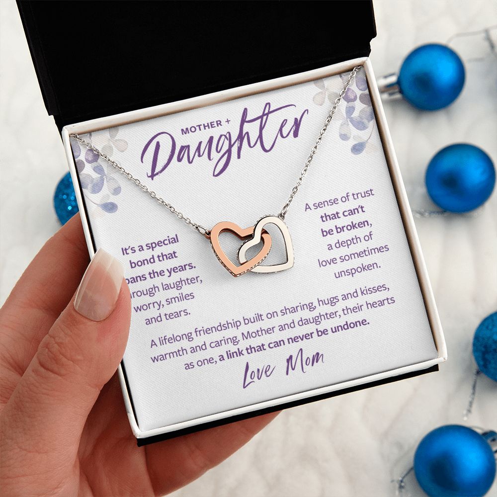 Gift for Daughter from Mom - Never be undone Necklace