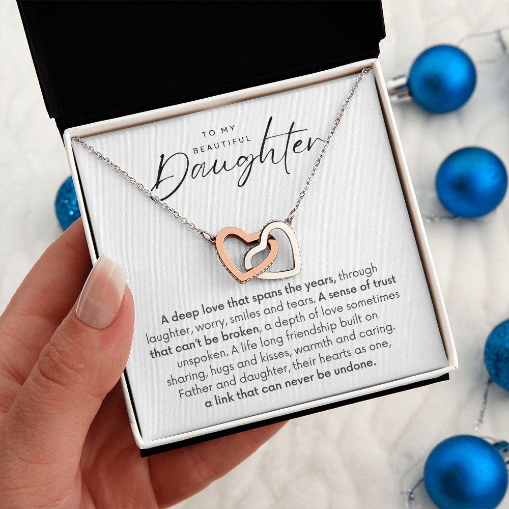 Dad to Daughter Gift - Cant Be Broken