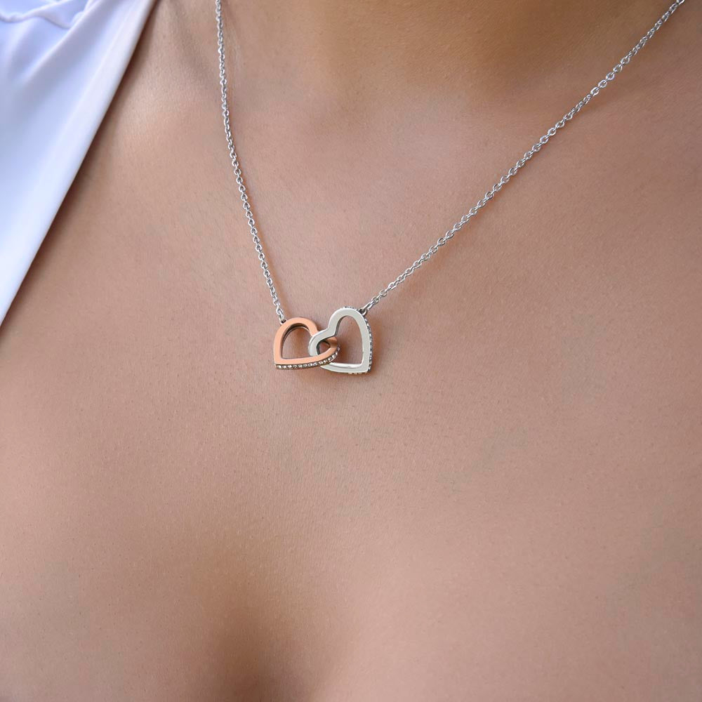 Grandmother and Granddaughter Forever Linked - Necklace