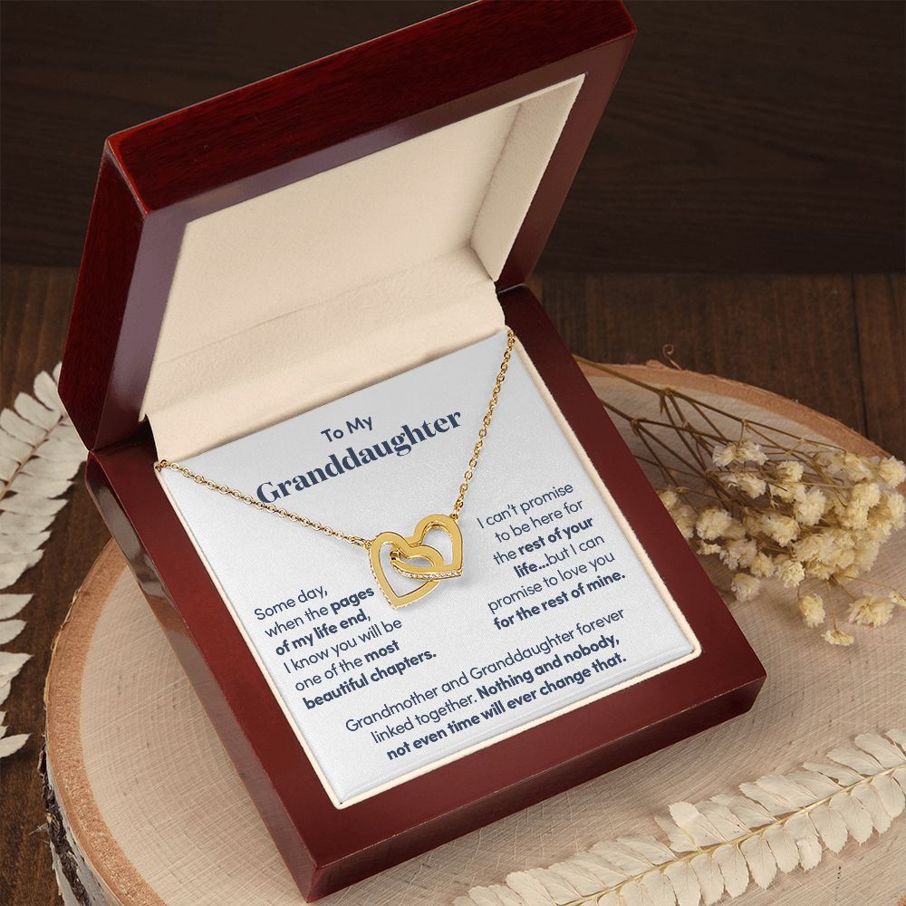 Grandmother and Granddaughter Forever Linked - Necklace