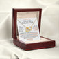 Grandpa to Granddaughter Necklace - Wherever Your Journey Takes You