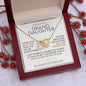 Gift for Granddaughter from Grandparent - Keep Me in Your Heart - Necklace