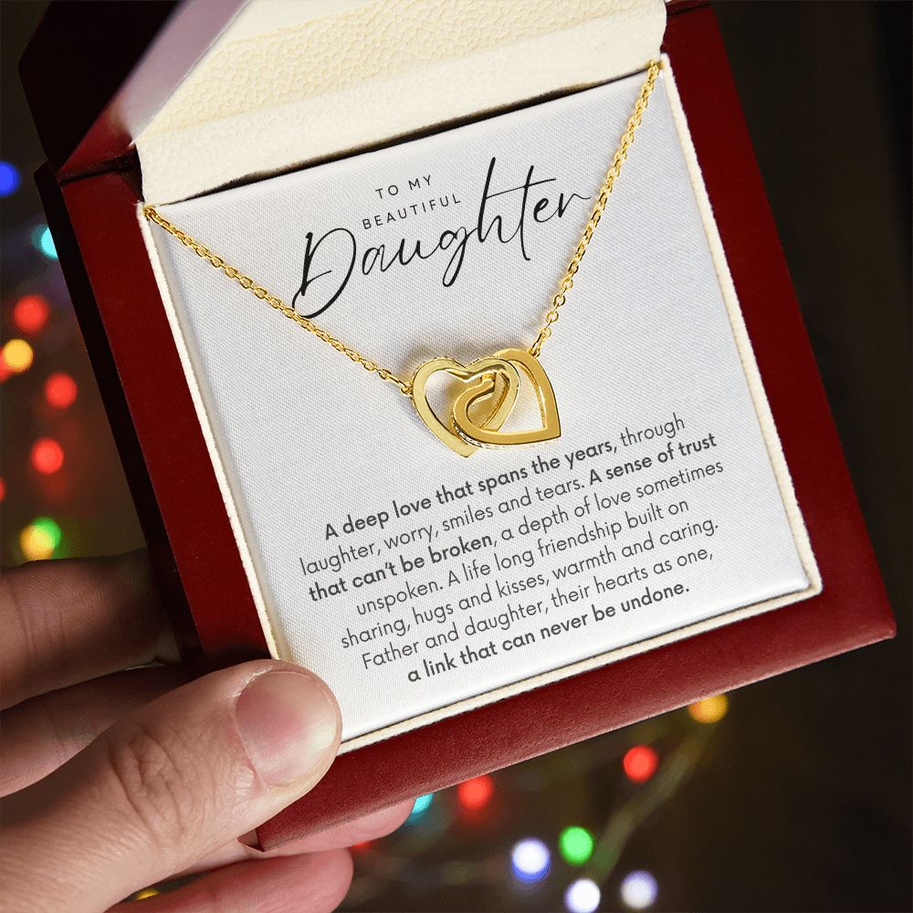 Dad to Daughter Gift - Cant Be Broken
