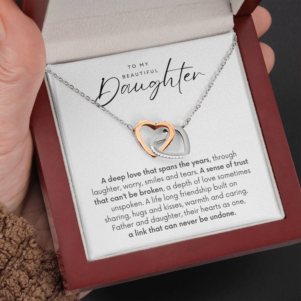 Dad to Daughter Gift - Cant Be Broken