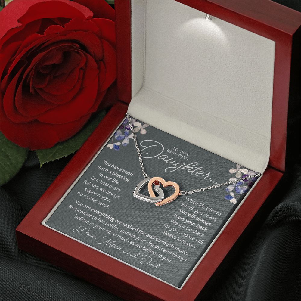 Daughter Gifts from Mom and Dad - Everything I Wished For Necklace