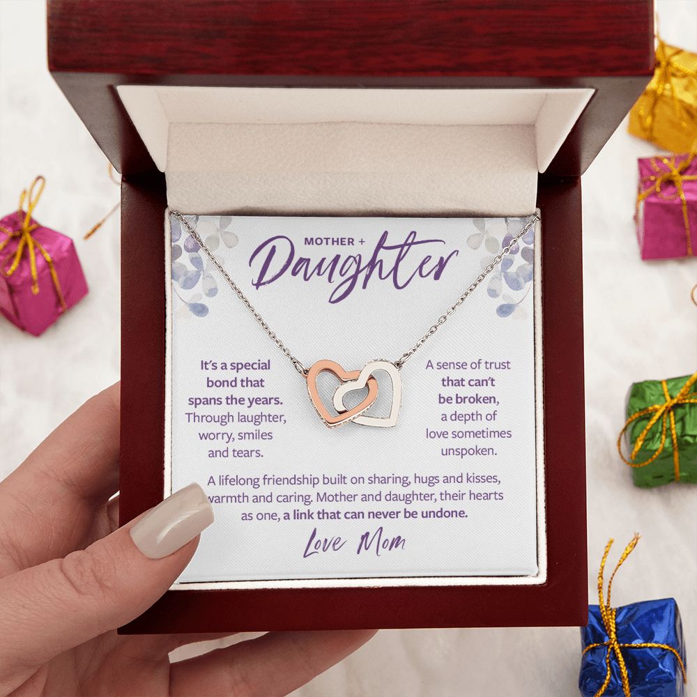 Gift for Daughter from Mom - Never be undone Necklace