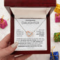 Gift for Daughter - Be Brave and Be Strong Necklace 224