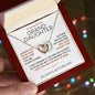 Gift for Granddaughter from Grandparent - Keep Me in Your Heart - Necklace