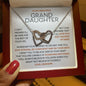 Grandpa to Granddaughter Necklace - Wherever Your Journey Takes You