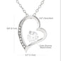 To My Wife - Your Last Everything - Gold Necklace Message Card
