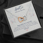 Gift from Baby or Toddler to Aunt - Auntie When you Wear This Necklace