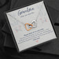 Gift from Baby or toddler to Grandma - Grandma When you Wear This Necklace