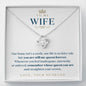 To my Wife - My Queen Forever - Necklace from Husband to Wife