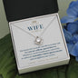 To my Wife - My Queen Forever - Necklace from Husband to Wife