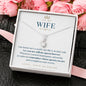 To my Wife - My Queen Forever - Necklace from Husband to Wife
