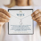 To my Wife - My Queen Forever - Necklace from Husband to Wife