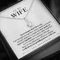 To My Wife - As We Grow Older Never Forget that I Love you - Necklace
