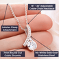 To my Wife - My Queen Forever - Necklace from Husband to Wife