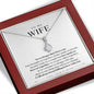 To My Wife - As We Grow Older Never Forget that I Love you - Necklace