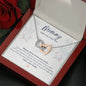 Gift from Baby to Mommy with - Mommy When you Wear This Necklace